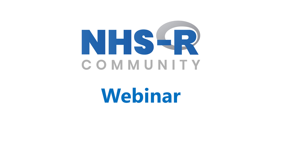 NHS-R Webinar: September