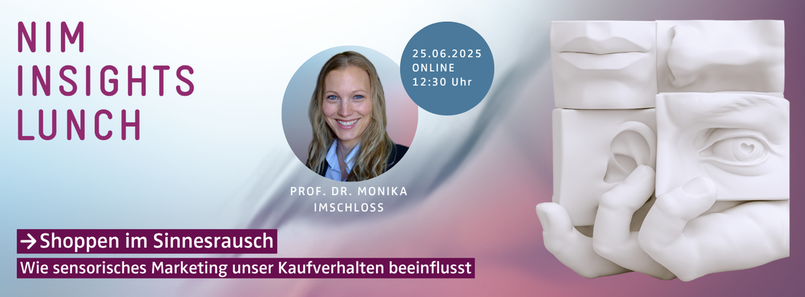 NIM Insights Lunch: Shoppen im Sinnesrausch