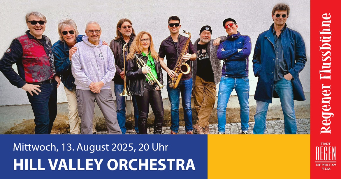 Regener Flussbühne 2025 – Hill Valley Orchestra