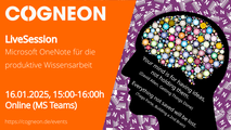 LiveSession: Onenote für die produktive Wissensarbeit (ls-onen-2025-01)