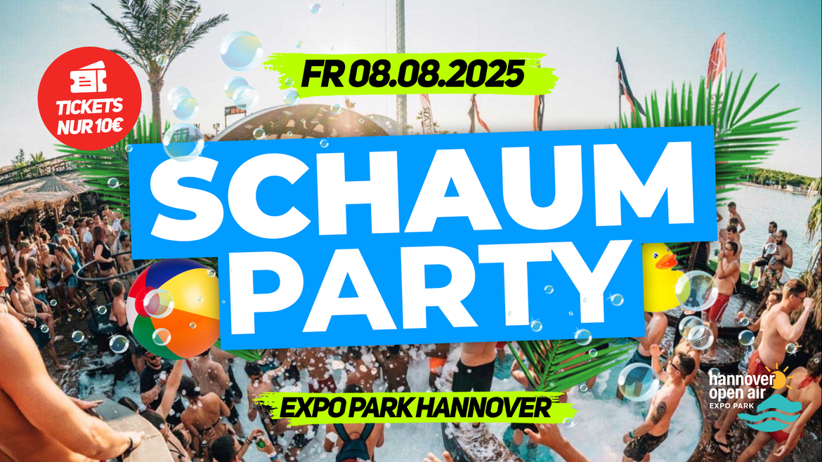 XXL SCHAUMPARTY OPEN AIR