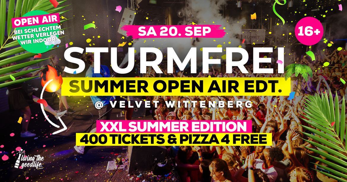 STURMFREI OPEN AIR I WITTENBERG I 16+
