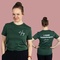 Neu! Sommerkongress Mid-Light-T-Shirt in bottlegreen - Druckfarbe weiß