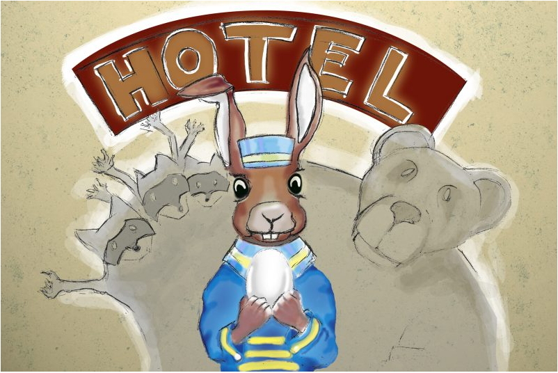 Kindertheater: Tiere im Hotel