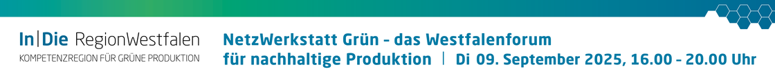 NetzWerkstatt Grün - das Westfalenforum für nachhaltige Produktion