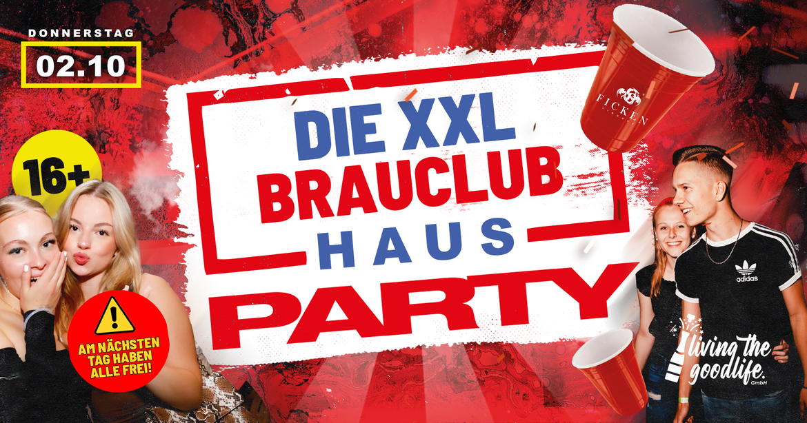 BRAUCLUBS HAUSPARTY I CHEMNITZ I 16+