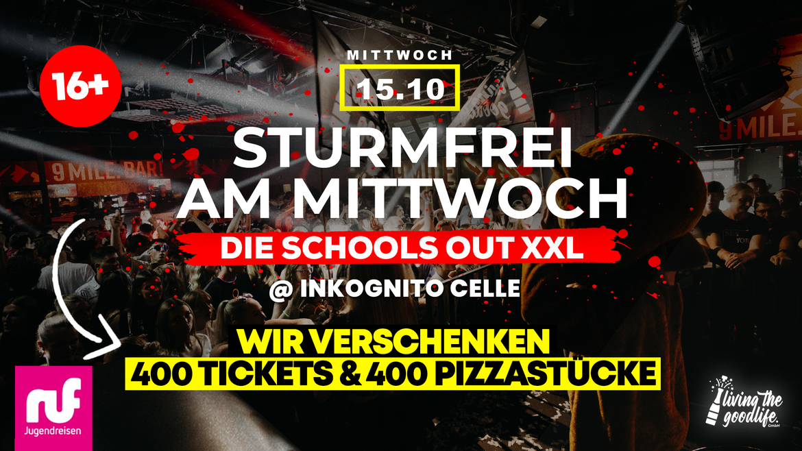 STURMFREI AM MITTWOCH I CELLE I 16+