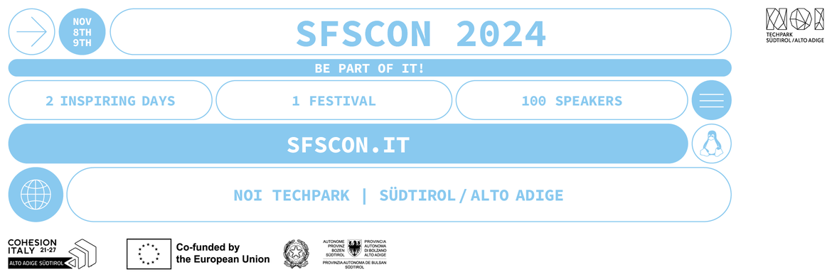 SFSCON - South Tyrol Free Software Conference