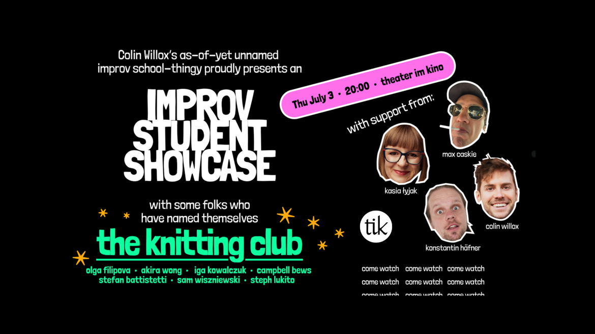 The Knitting Club - Improv Student Showcase