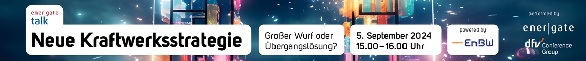 energate talk: Neue Kraftwerksstrategie – Großer Wurf oder Übergangslösung?