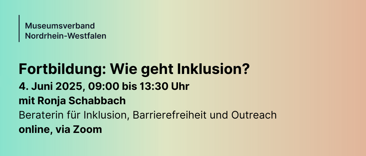Fortbildung: Wie geht Inklusion?