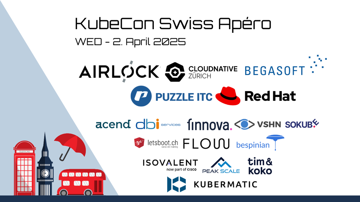 KubeCon Swiss Apéro London