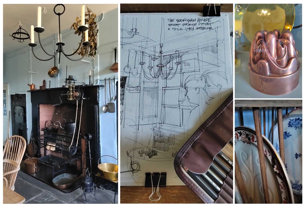 Drawing Class at Georgian House