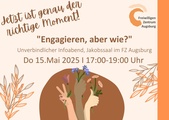 Engagieren, aber wie? im Mai