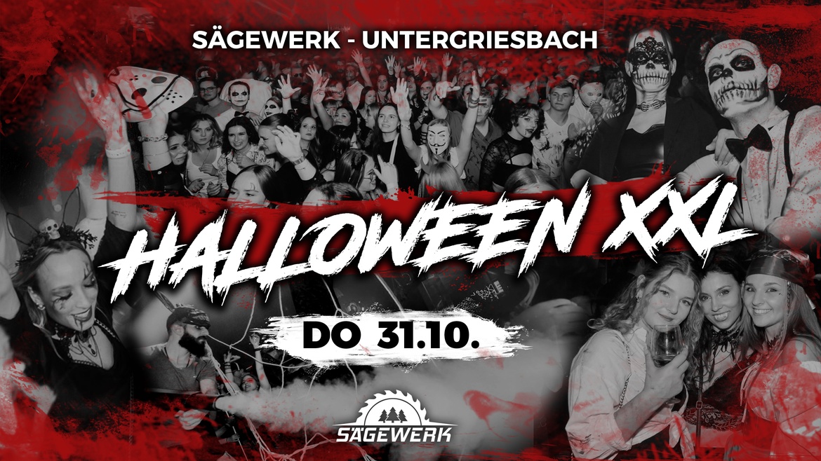 DIE HALLOWEEN XXL PARTY // Sägewerk Untergriesbach