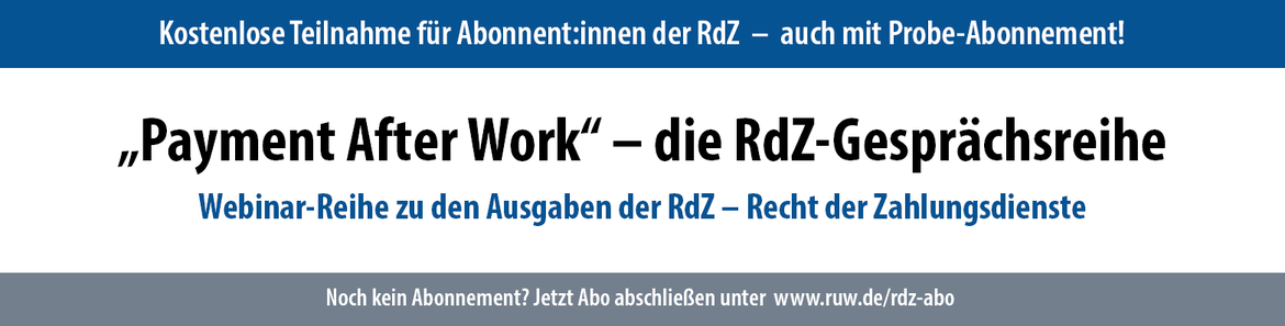 RdZ Webinar - "Payment After Work" 2025