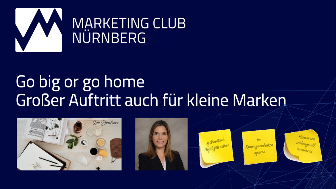 Dr. Bouhon - Go big or go home - Großer Auftritt auch für kleine Marken