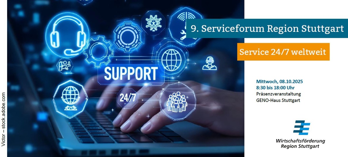 9. Serviceforum Region Stuttgart – Service 24/7 weltweit