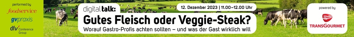 digital talk: Gutes Fleisch oder Veggie-Steak?