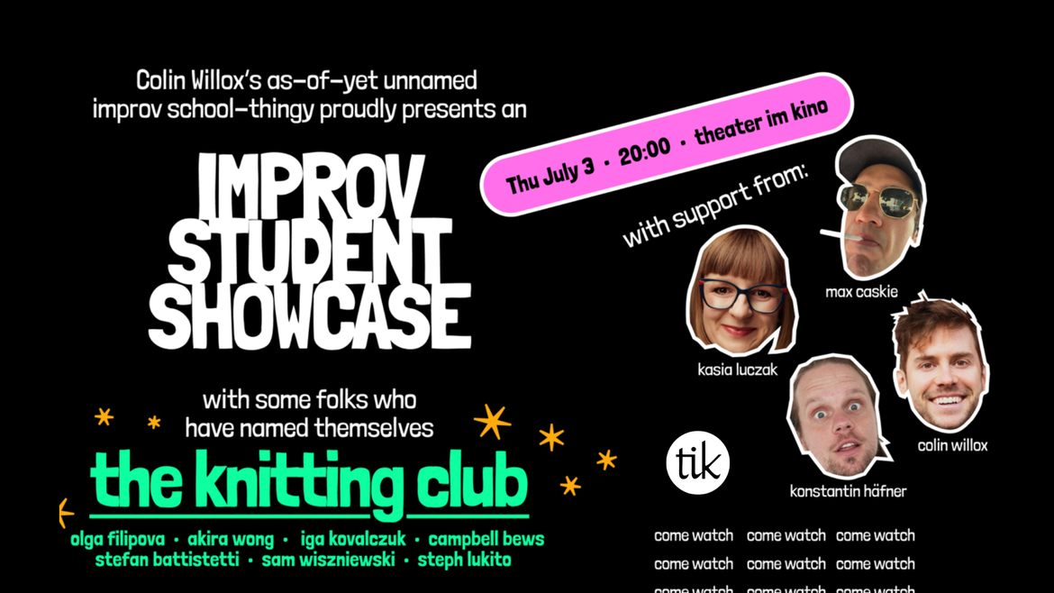 The Knitting Club - Improv Student Showcase