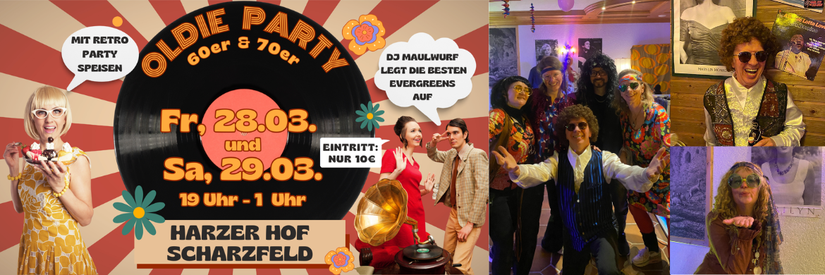 Oldie-Party der 60er & 70er Jahre