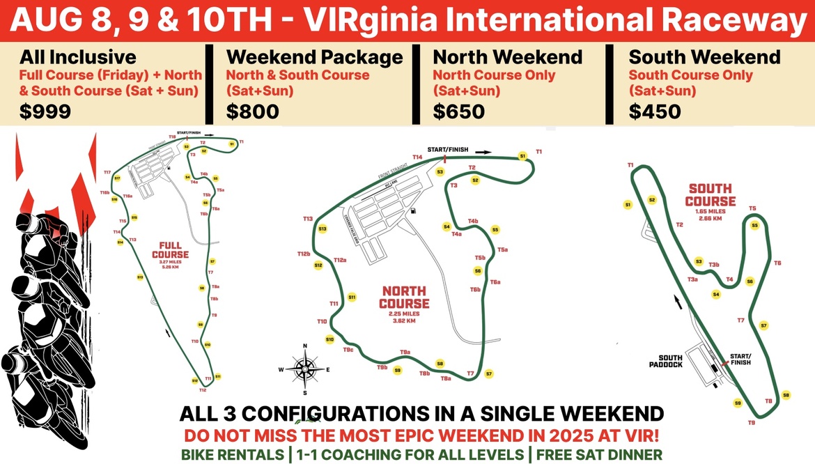 2025 Individual Track Days