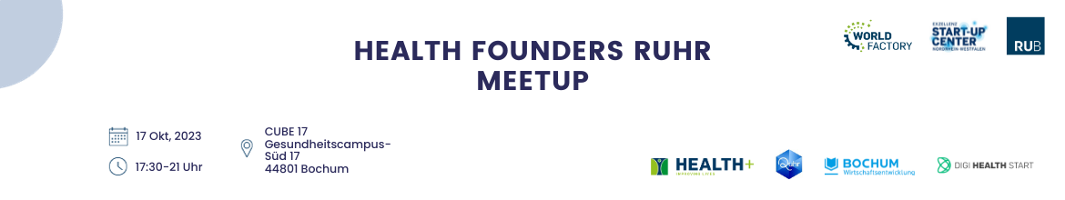 Health Founder Ruhr Meetup