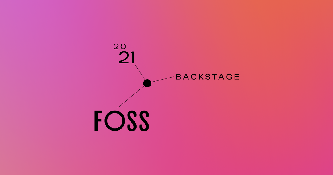 FOSS Backstage 2021