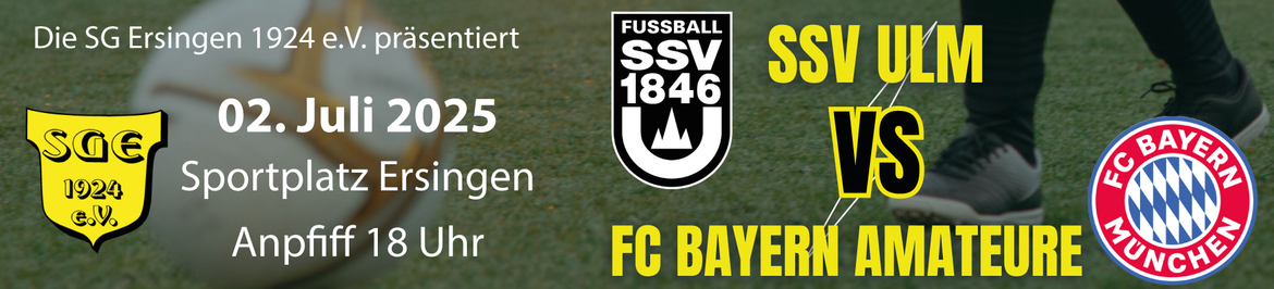 Testspiel SSV Ulm vs. FC Bayern Amateure