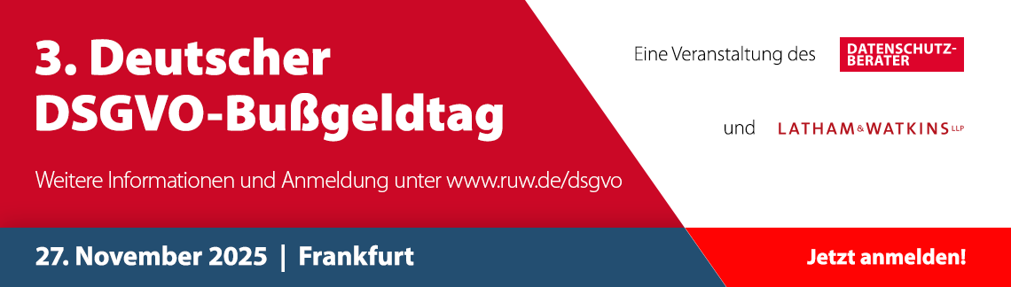 3. Deutscher DSGVO-Bußgeldtag