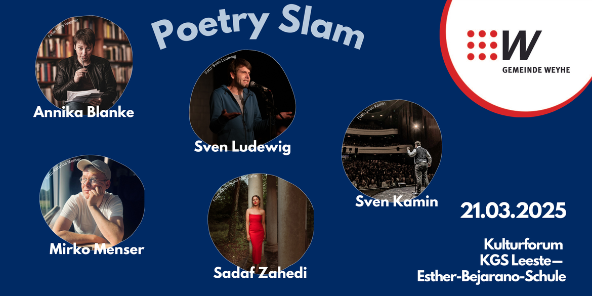 Poetry Slam - moderiert von Sven Kamin