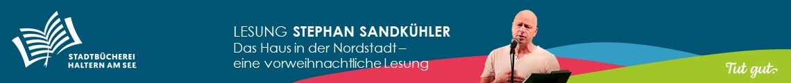 Lesung Stephan Sandkühler: Das Haus in der Nordstadt