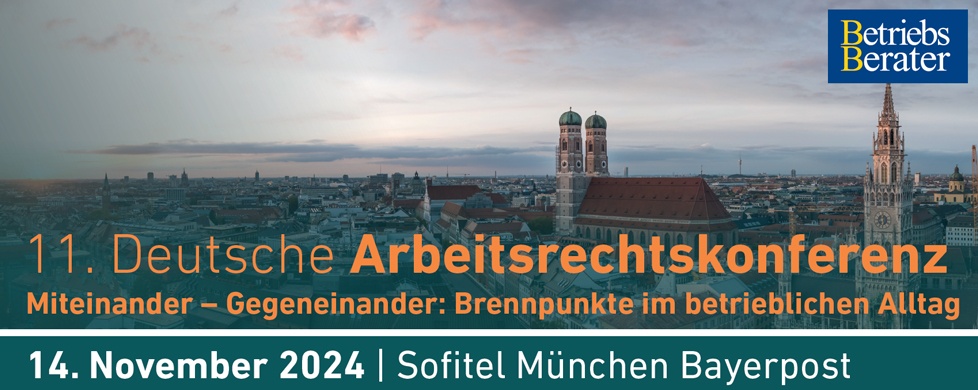 11. Deutsche Arbeitsrechtskonferenz