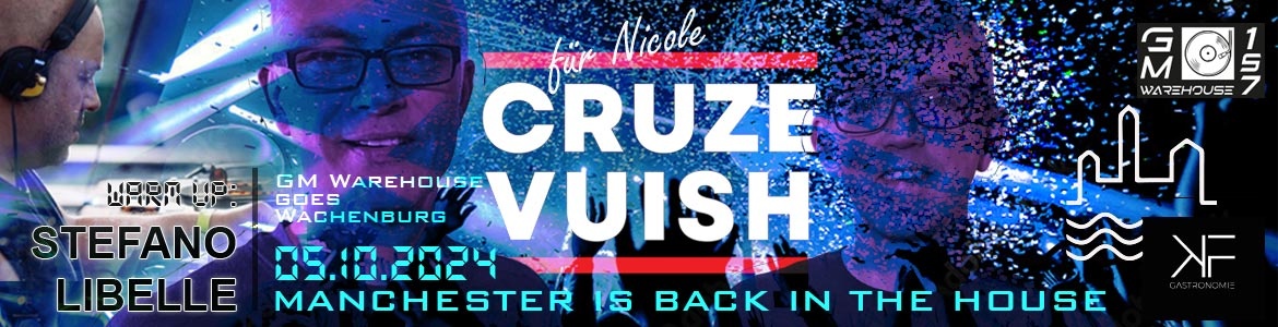 Cruze & Vuish and Stefano Libelle @ Wachenburg