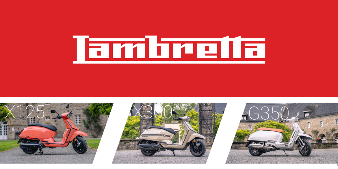 Teste die 2024er Lambretta Scooter