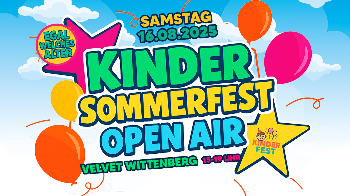 KINDER SOMMERFEST OPEN AIR I WITTENBERG