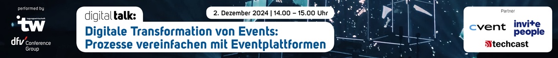 digital talk: Digitale Transformation von Events (2.12.)