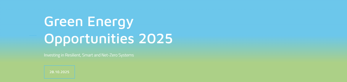 Green Energy Opportunities 2025 Forum
