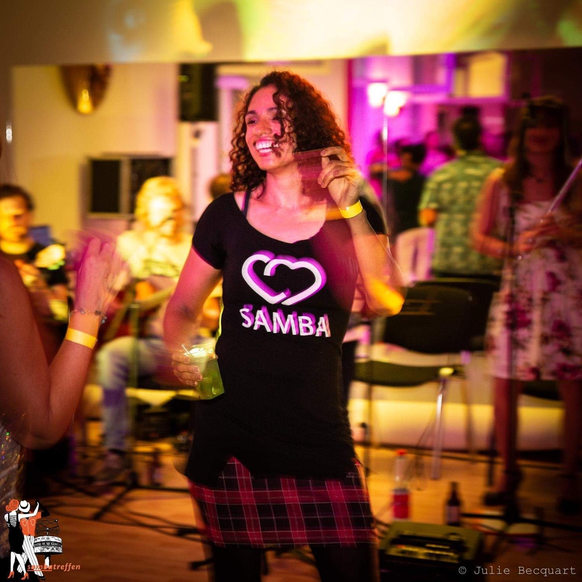 Minikurs Samba de Gafieira mit Noemia