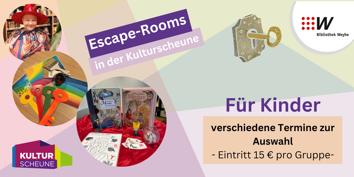 Escape-Room für Kinder in der Kulturscheune