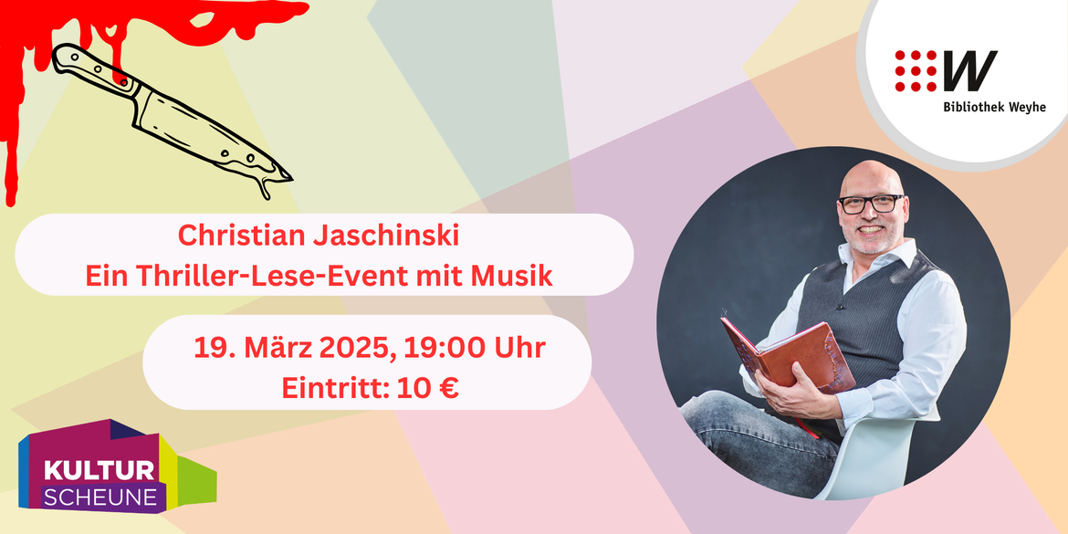 Christian Jaschinski - Ein Thriller-Lese-Event mit Musik