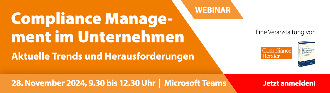 Compliance Management im Unternehmen – Aktuelle Trends und Herausforderungen