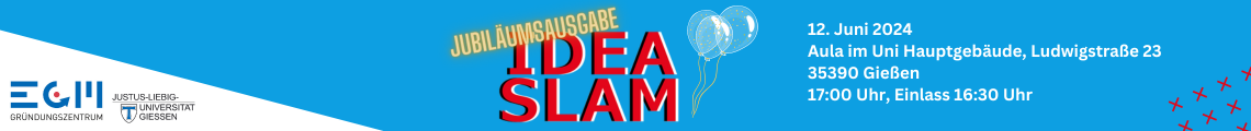 Idea Slam 2024 - Jubiläumsausgabe