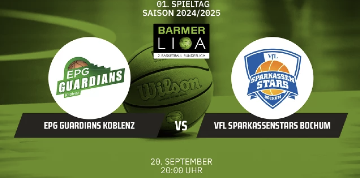 EPG Guardians Koblenz vs Sparkassenstars Bochum
