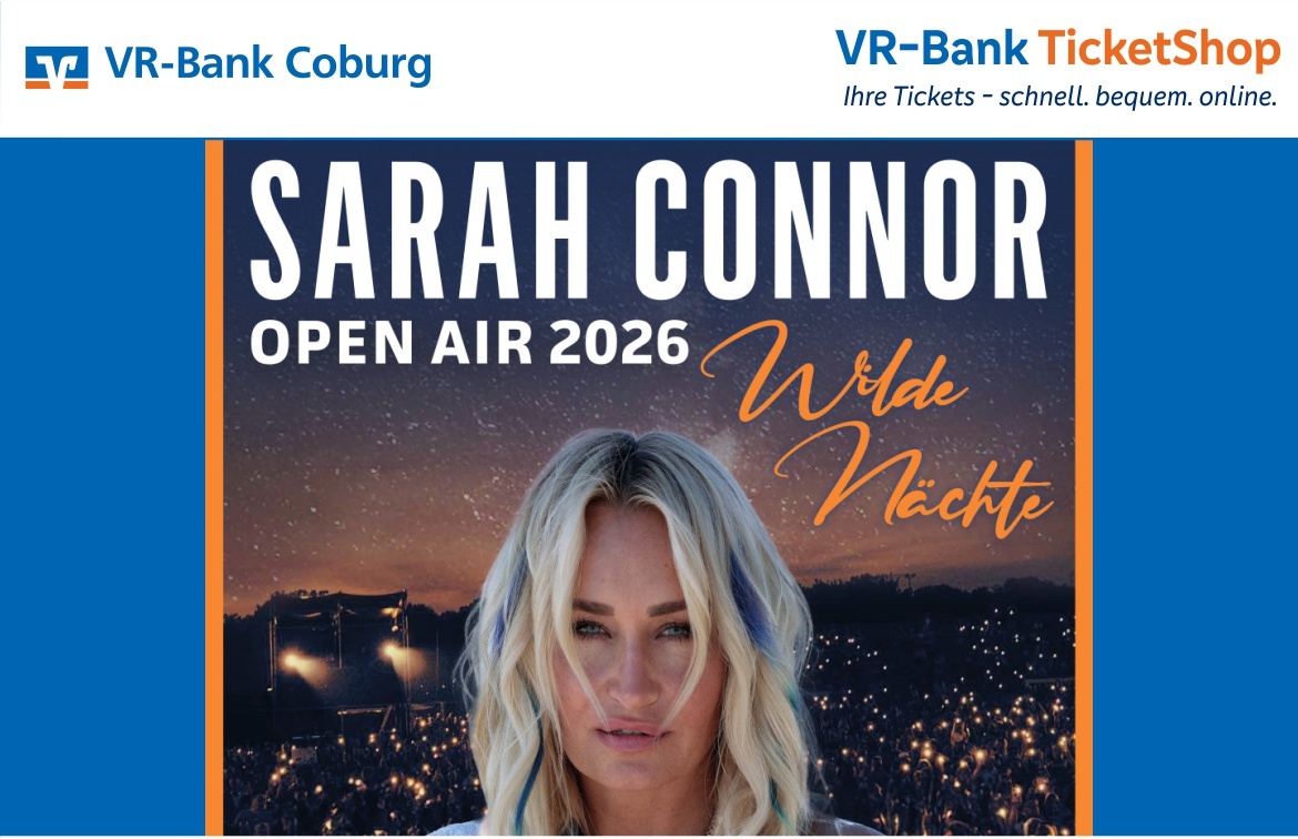 Sarah Connor - Wilde Nächte - Open Air 2026