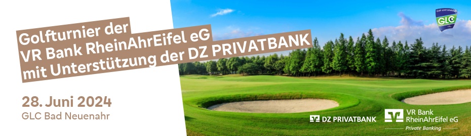 Golfturnier Der VR Bank RheinAhrEifel Mit Unterstützung Der DZ PRIVATBANK