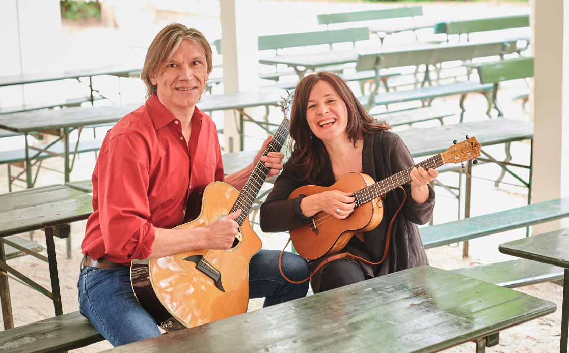 Uta Desch & Boris Daus im Sommergarten