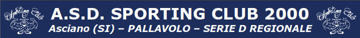 Pallavolo Serie D - Gara 1040 - Frigo Service Sporting Asciano <=Vs=> Volley Arno Montevarchi