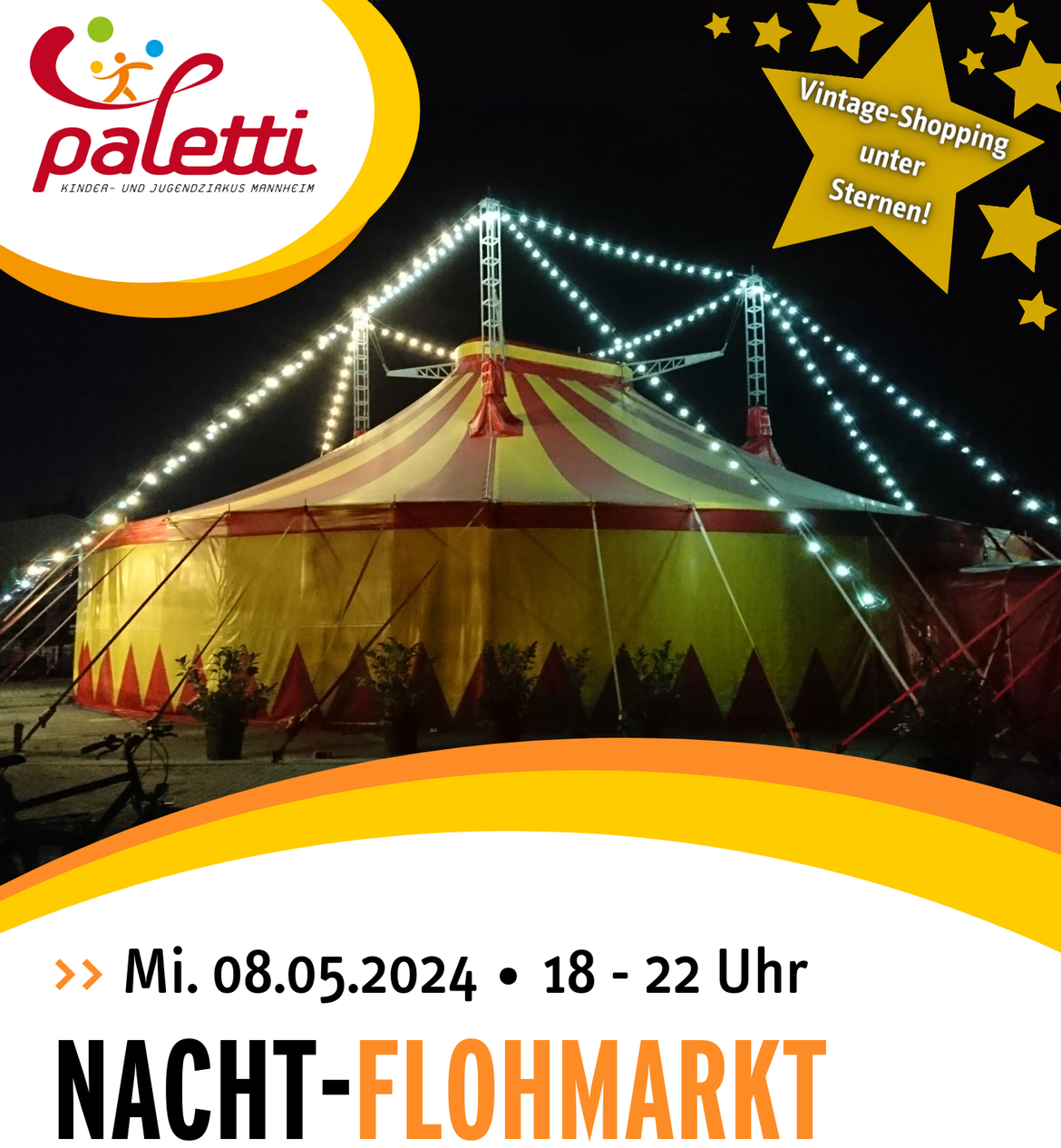 Paletti Nacht-Flohmarkt