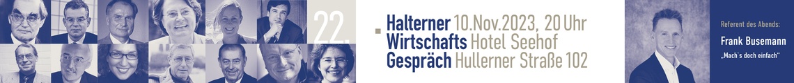 22. Halterner Wirtschaftsgespräch 2023